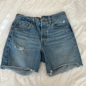Levi’s high wasted shorts